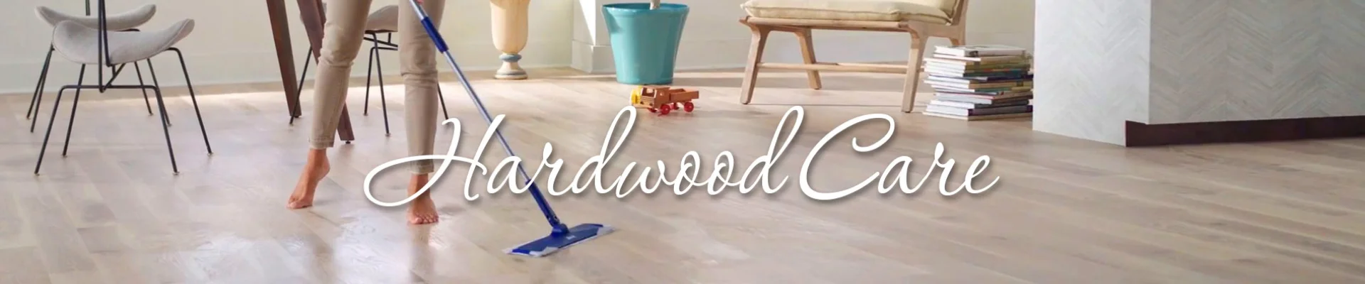 hardwood care banner